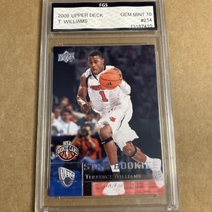 2009 Upper Deck Terrence Williams ROOKIE Nets FGS 10 P4 - Picture 1 of 2