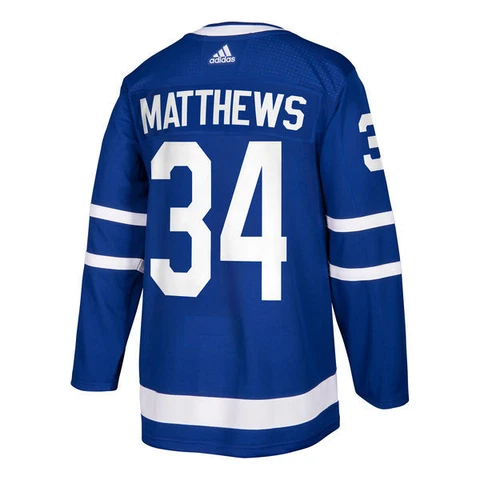 Toronto Maple Leafs Auston Matthews adidas Blue Authentic Player Jersey 50 M Cover