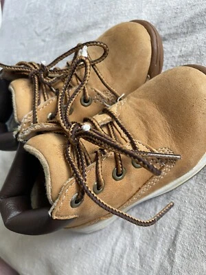Timberland Premium Earthkeepers Botas Impermeables Trigo Nubuck Bebé Talla 6.5 Foto 1 de 4