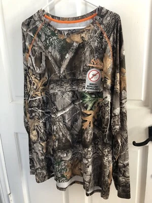 Realtree Camo Long Sleeve Raglan XL - Image 1 of 3