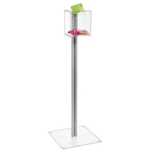 Bodendisplay mit Spendenbox aus Acrylglas / Aktionsbox / Pfandbons - Bild 1 von 13