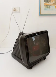 ♥  TELEVISORE BEST 15 BRIONVEGA DESIGN MARIO BELLINI VINTAGE SPACE AGE SCART - Imagen 1 de 11