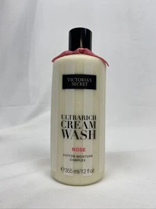 New Victoria’s Secret Cotton Moisture Complex ROSE Body Lotion+Cream Wash - Picture 1 of 2