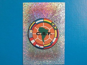 PANINI COPA AMERICA VENEZUELA 2007 - #4 CONMEBOL LOGO