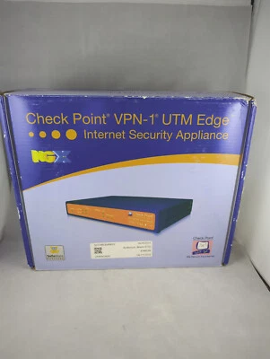 Dispositivo de seguridad de Internet Check Point VPN-1 UTM Edge SBX-166LHGE-5 Foto 1 de 4