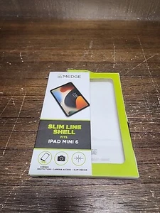 Medge Slim Line Shell iPad Mini 6 Clear Protector - Picture 1 of 4