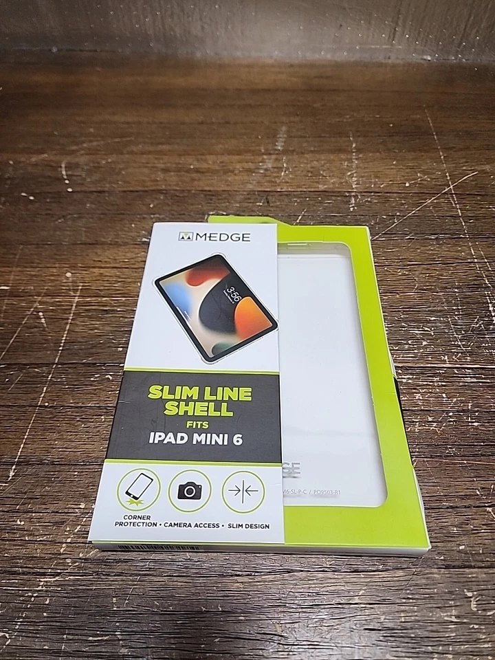 Medge Slim Line Shell iPad Mini 6 Clear Protector - Image 1 of 4