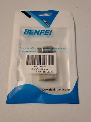  Micro USB to Type C Adapter 3 Pack Converter Micro-B to USB-C Connector Black - Image 1 of 4