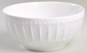Gibson Designs Regalia White Soup Cereal Bowl 4174669 - Picture 1 of 1