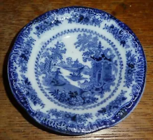 W. Adams Fairy Villas Flow Blue Berry Bowl Several Avail Multi Discount - Picture 1 of 2