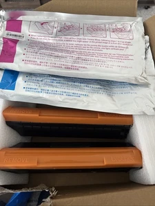 TN433 433 Nueva caja abierta para cartuchos de tóner Brother a todo color cian magenta - Imagen 1 de 2