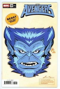 The Avengers #30 - James Kerigan Retro Halloween Mask Variant ➡️ NM - Bild 1 von 11