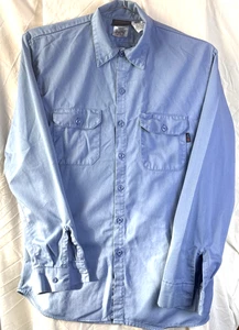 Workrite Uniform Shirt Men's Size L 46 Button Up Long Sleeve Flame Resistant - Picture 1 of 6