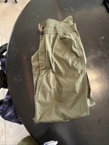 prAna Pantalone Uomo Medio 30L Cachi Cargo Escursionismo Elasticizzato Outdoor - Foto 1 di 6