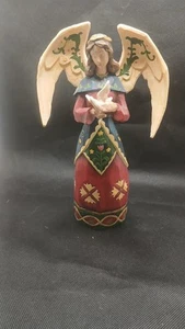 Nikolaus quadratischer Engel mit Taube - Bild 1 von 5