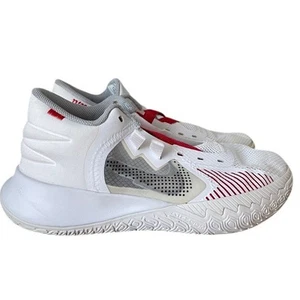 Nike Kyrie Flytrap 5 Weiß Rot Grau Basketballschuhe Sneaker - Bild 1 von 9
