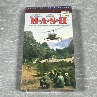 M*A*S*H VHS 1970 War Comedy Original Release Twentieth Century Fox Foto 1 de 2