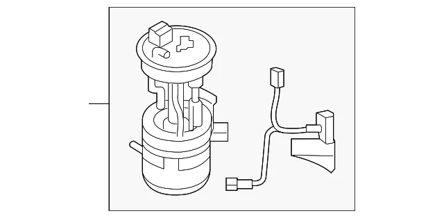 Bomba de combustible original Nissan 17040-4BA0C Foto 1 de 2