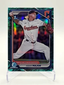 Bowman Draft 2024 - cromo Aidan Major #BDC-196 Aqua Lunar Refractor 91/125 (RC) - Imagen 1 de 3
