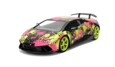 JADA TOYS, LAMBORGHINI Huracan Performante Nero - PINK SLIPS, 1/24,  JAD36008 - Immagine 1 di 4