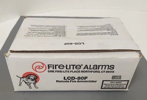 🔥(NEW) Fire-Lite LCD-80F (SEALED) Keypad Annunciator Fire Alarm ⏰️ - Picture 1 of 2