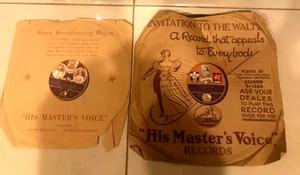 VINTAGE HMV 78 RPM RECORDS EMPIRE DAY RECORD & GOD BLESS THE PRINCE OF WALES - Foto 1 di 11