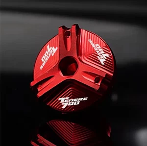 Red Ergal Engine Cap Yamaha Tenere 700 T700 Rally World Raid 2018 2023 - Picture 1 of 1