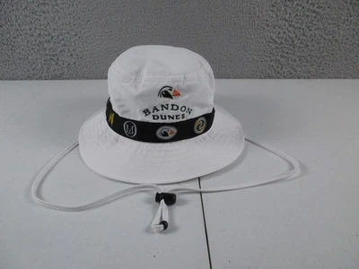 Sombrero de golf Bandon Dunes para hombre grande XL blanco cubo rendimiento de golf imperial Foto 1 de 4
