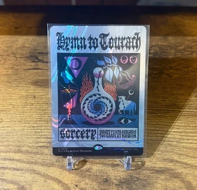 MTG Secret Lair Encyclopedia Hymn to Tourach HALO FOIL - Image 1 of 2