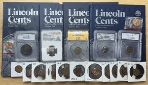 Lot of 356 Pennies! 1909 S VDB, Wheat, Memorial, Slabs, Whitman books, Proofs!! - Picture 1 of 24