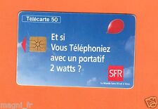 Telefonkarte - Und Si Vous Rufen Sie Mit Ein Tragbar 2 Watt - SFR (A3562)