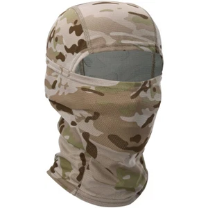 Outdoor Military Airsoft Shooting Face Protection Gear Tactical Camouflage Mask - Picture 1 of 65