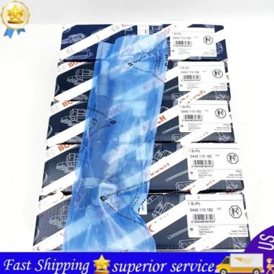 5X Fuel Injectors 0445110162 For Mercedes Dodge Sprinter OM647 2500 3500 US - Image 1 of 4