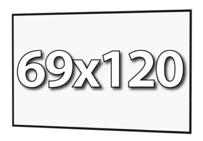 DA-LITE 34224 - SUPERFICIE DE REPUESTO FAST-FOLD DELUXE 69x120 - proyección frontal Foto 1 de 4