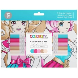 Kit de colores Spectrum Noir Colorista 12/paquete - estrellas de manga - Imagen 1 de 3