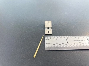 Pendulum Clock Suspensions Spring with Tapered Pin - Picture 1 of 3