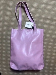 Borsa tote in pelle Kate Sheridan Ravoili rosa £298 - Foto 1 di 12
