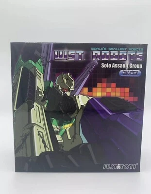 Transformers JUSTITOYS WST Smallest Solo Assault Group Sixshot New - Image 1 of 4