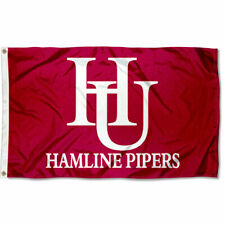 Hamline University Pipers Flag HU Large 3x5