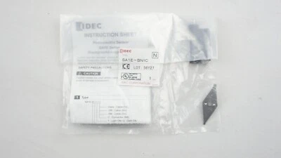 IDEC SA1E-BN1C / SA1EBN1C (BRAND NEW) Photoelectric Sensor SA1E Series - Image 1 of 4
