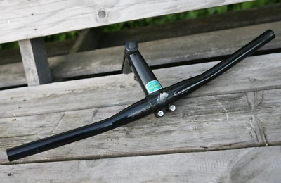 Oldschool NOS NUEVO ITM Manillar de bicicleta de montaña de gran tamaño / combinación de vástago Foto 1 de 4