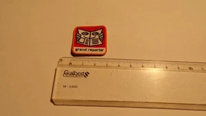 INSIGNE TISSUS - Scouts et Guides de France - Badge grand reporter - Picture 1 of 1