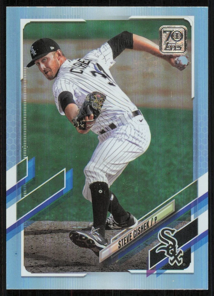2021 Topps Rainbow Foil #407 Steve Cishek - Image 1 of 2