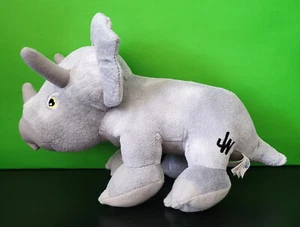 Jurassic World Triceratops 12" Plush Toy Factory Gray Dinosaur Stuffed Animal - Picture 1 of 4