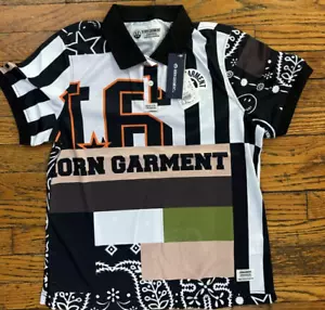 Mark & Lona HORN GARMENT Polo Womens Short Sleeve Color MULTI SIZE 38 $201 - Picture 1 of 1