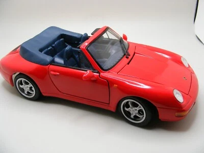 Porsche 911 Carrera Cabriolet Special Edition 1:18 Bright Red - Image 1 of 4