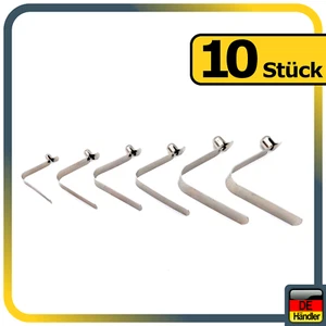 10 Stk One Button Clip Push Spring Clips für Kajak Paddel Camping DE-Lager - Bild 1 von 6