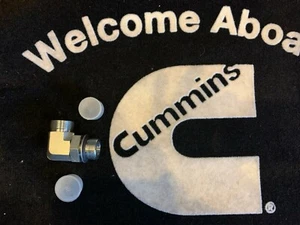 Cummins OE CODO, ADAPTADOR MACHO 3393258 NUEVO separado un kit Ver fotos - Imagen 1 de 3