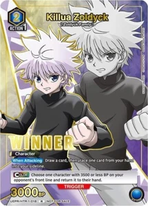 Killua Zoldyck Winner Foil - UEPR /HTR-1-018 NM - Union Arena - Picture 1 of 1