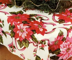 Mantel rectangular de poliéster navideño de 60x118 pulgadas estampado festivo de pascua - Imagen 1 de 1